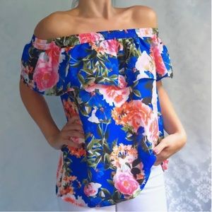 ROSE + OLIVE MEDIUM OFF SHOULDER TOP